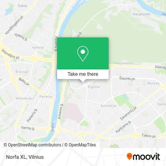 Norfa XL map