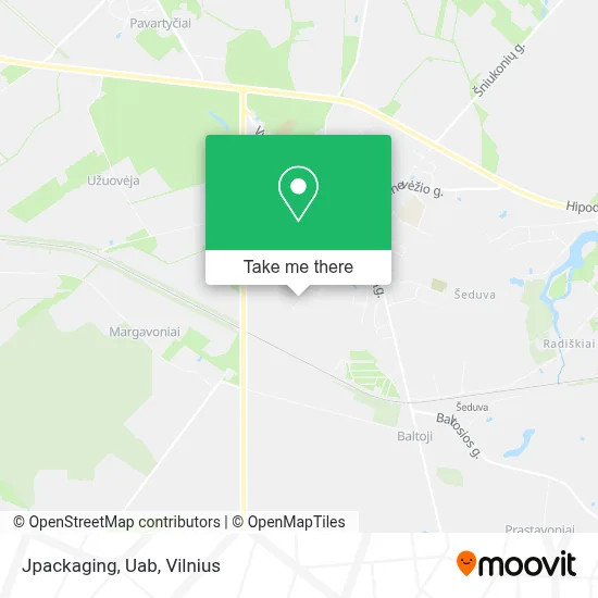 Jpackaging, Uab map
