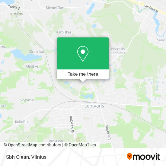 Sbh Clean map