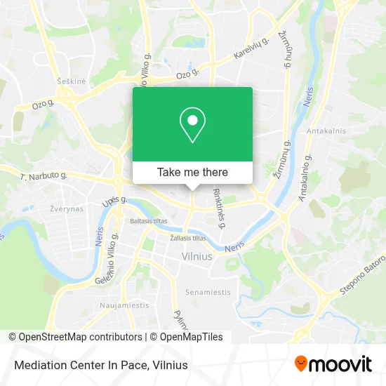 Mediation Center In Pace map