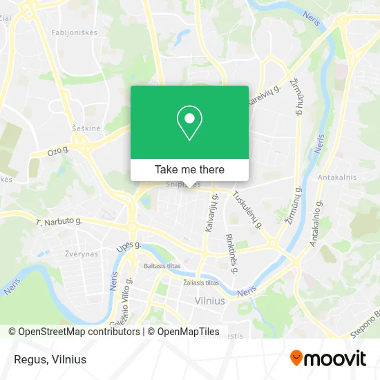 Regus map