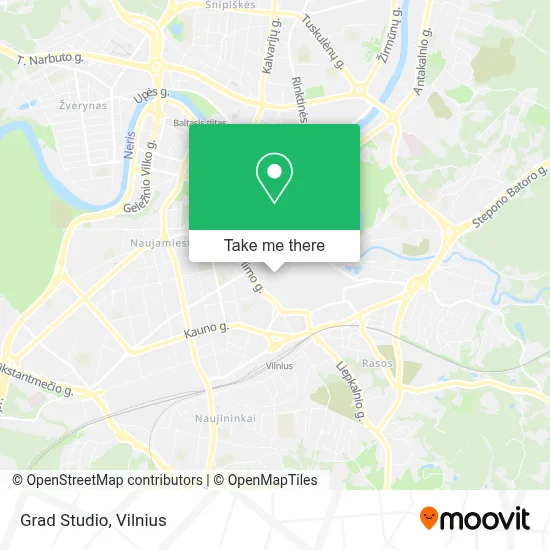 Grad Studio map