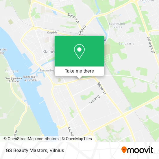 GS Beauty Masters map