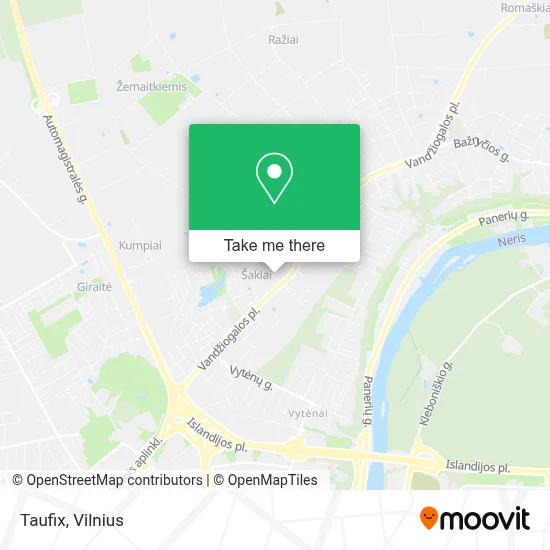 Taufix map