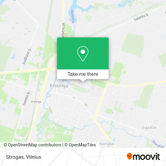 Strogas map