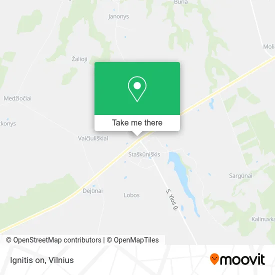 Ignitis on map
