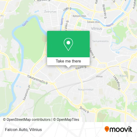 Falcon Auto map
