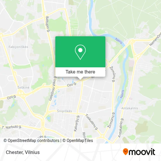 Chester map