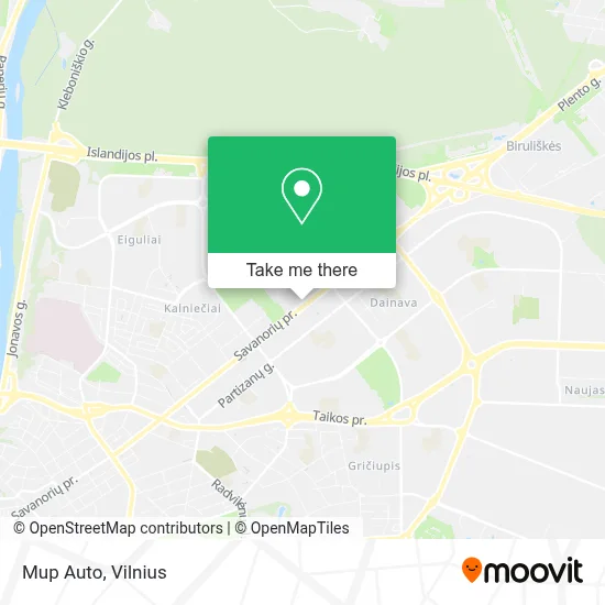 Mup Auto map