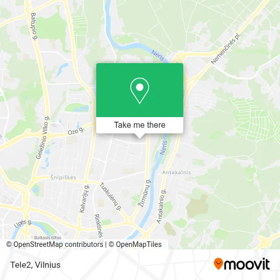 Tele2 map