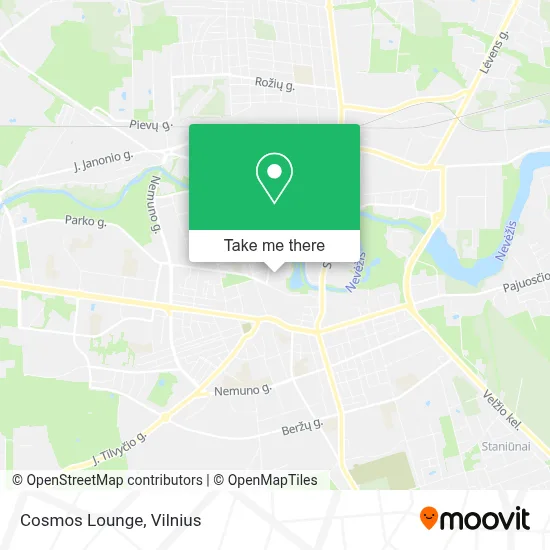 Cosmos Lounge map