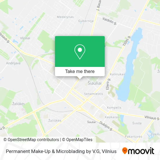 Permanent Make-Up & Microblading by V.G map