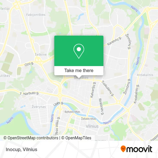 Inocup map