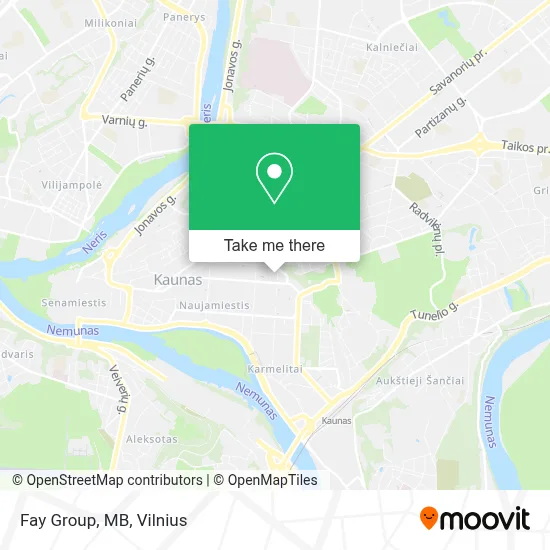 Fay Group, MB map