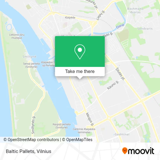 Baltic Pallets map