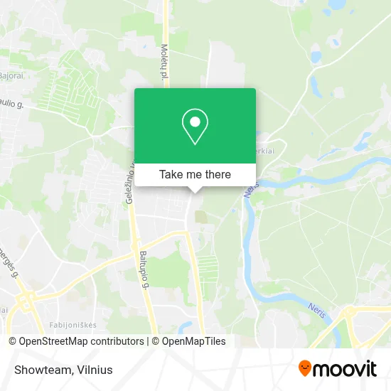 Showteam map