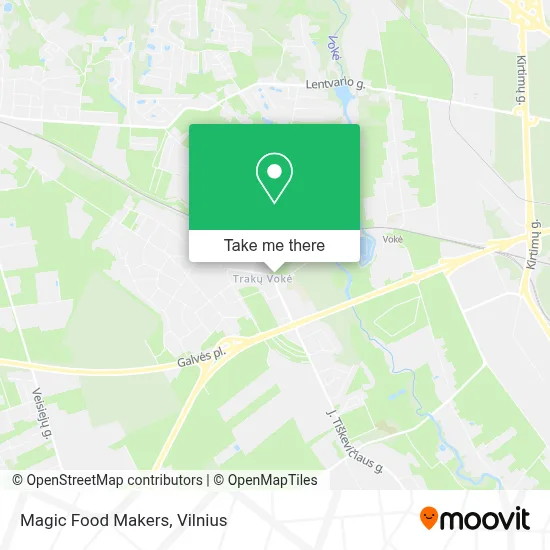 Magic Food Makers map