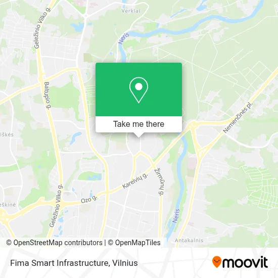 Fima Smart Infrastructure map