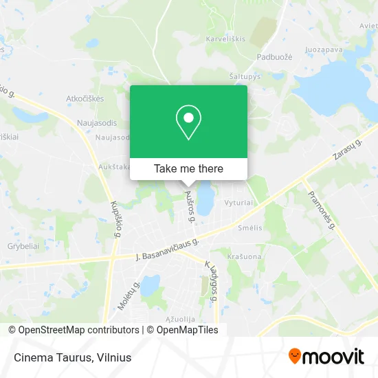 Cinema Taurus map