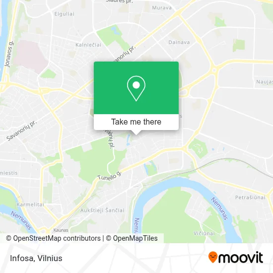 Infosa map