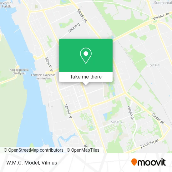 W.M.C. Model map