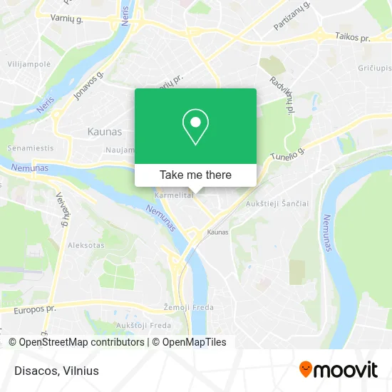 Disacos map