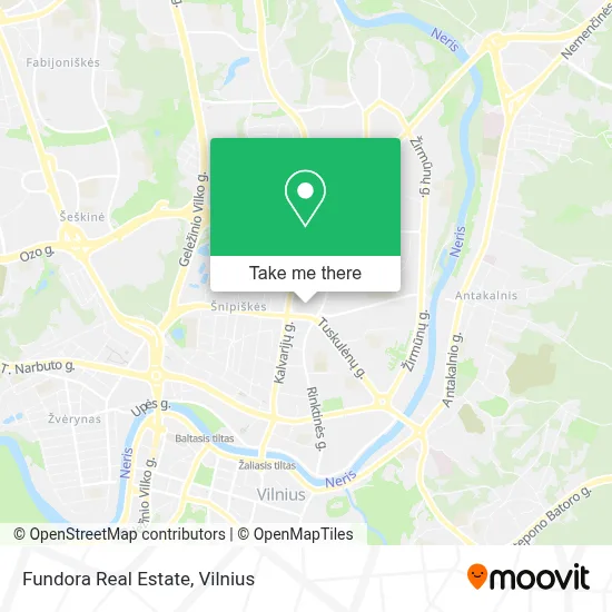 Fundora Real Estate map