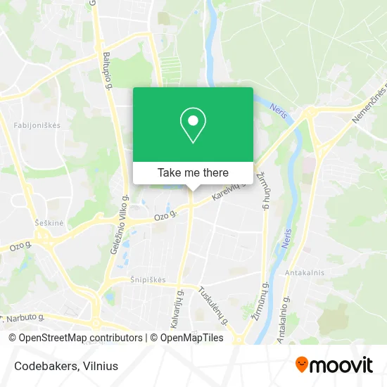 Codebakers map
