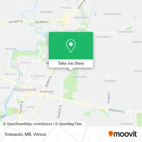 Krasauto, MB map