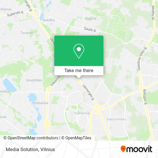 Media Solution map