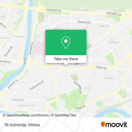 Rt Inžinerija map