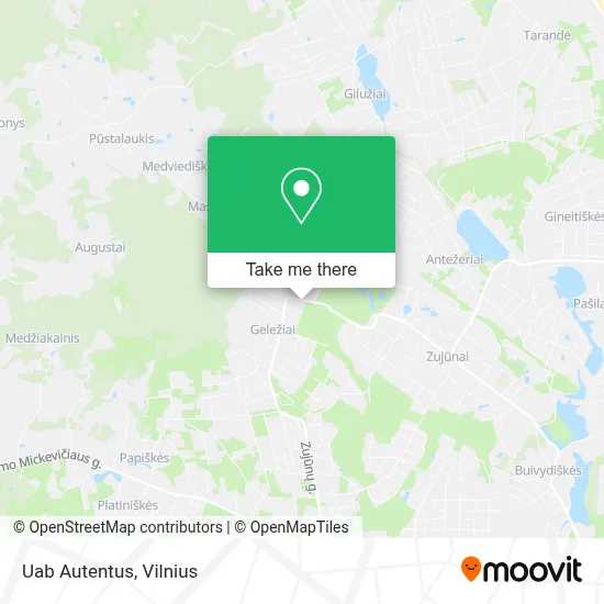 Uab Autentus map