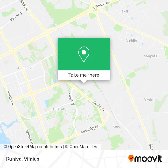 Runiva map