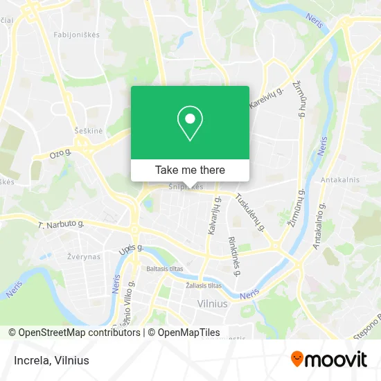 Increla map