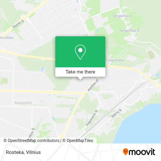 Rosteka map