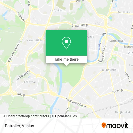 Patroller map