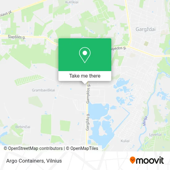 Argo Containers map