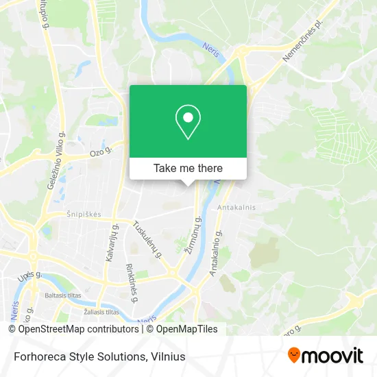 Forhoreca Style Solutions map