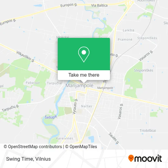 Swing Time map
