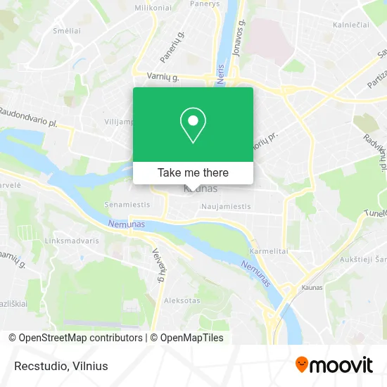 Recstudio map