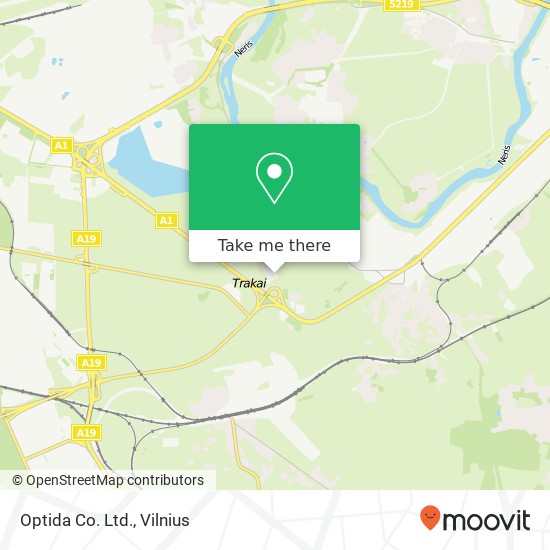 Карта Optida Co. Ltd.