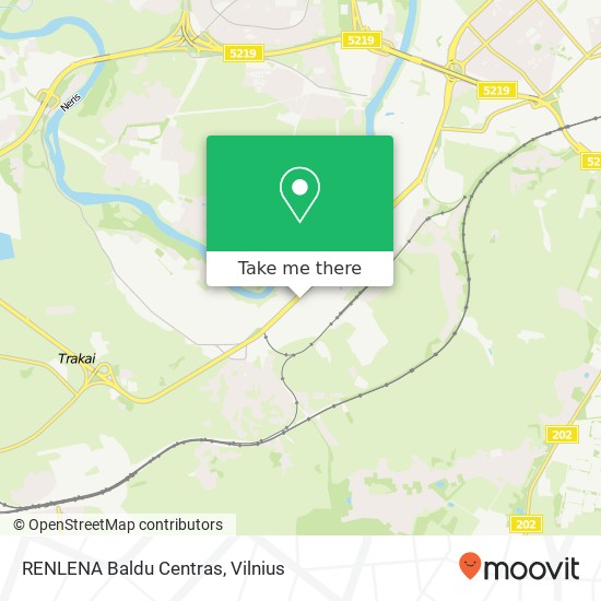 Карта RENLENA Baldu Centras