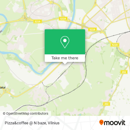 Pizza&coffee @ N baze map
