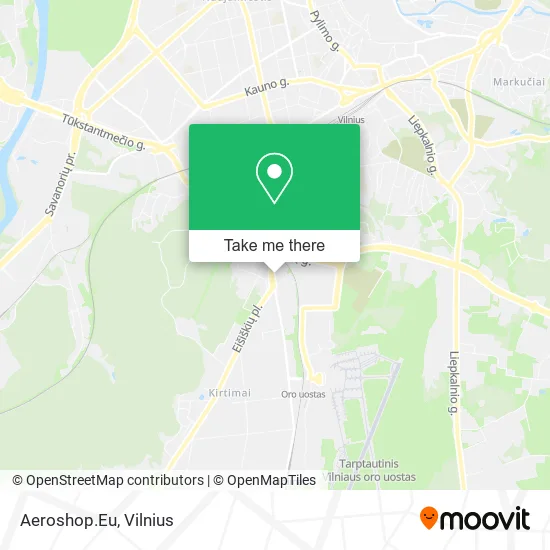 Карта Aeroshop.Eu