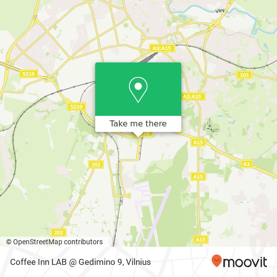 Coffee Inn LAB @ Gedimino 9 map