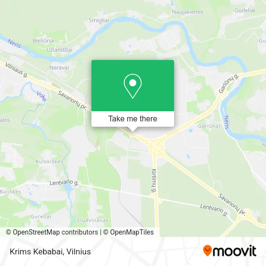 Карта Krims Kebabai