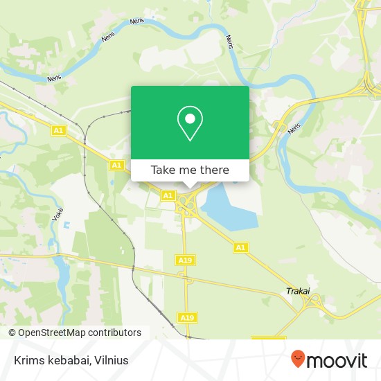 Krims kebabai map