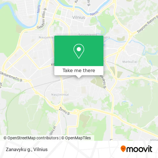 Карта Zanavyku g.