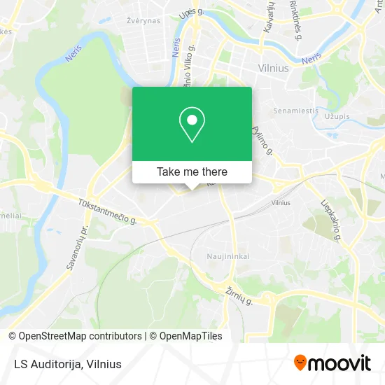 Карта LS Auditorija