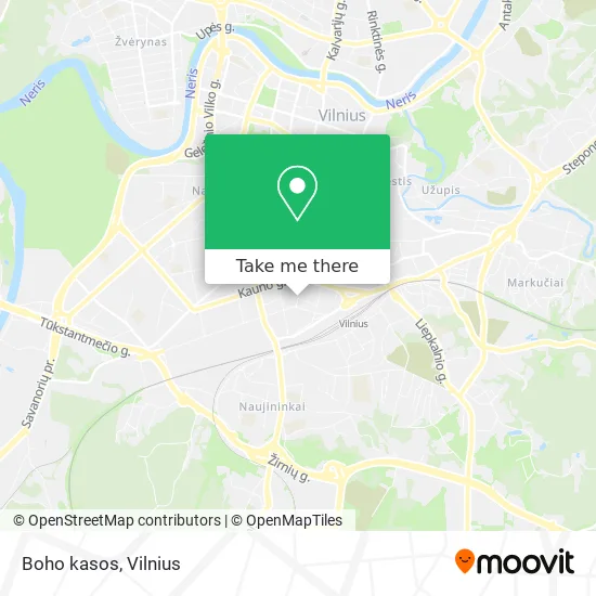 Карта Boho kasos